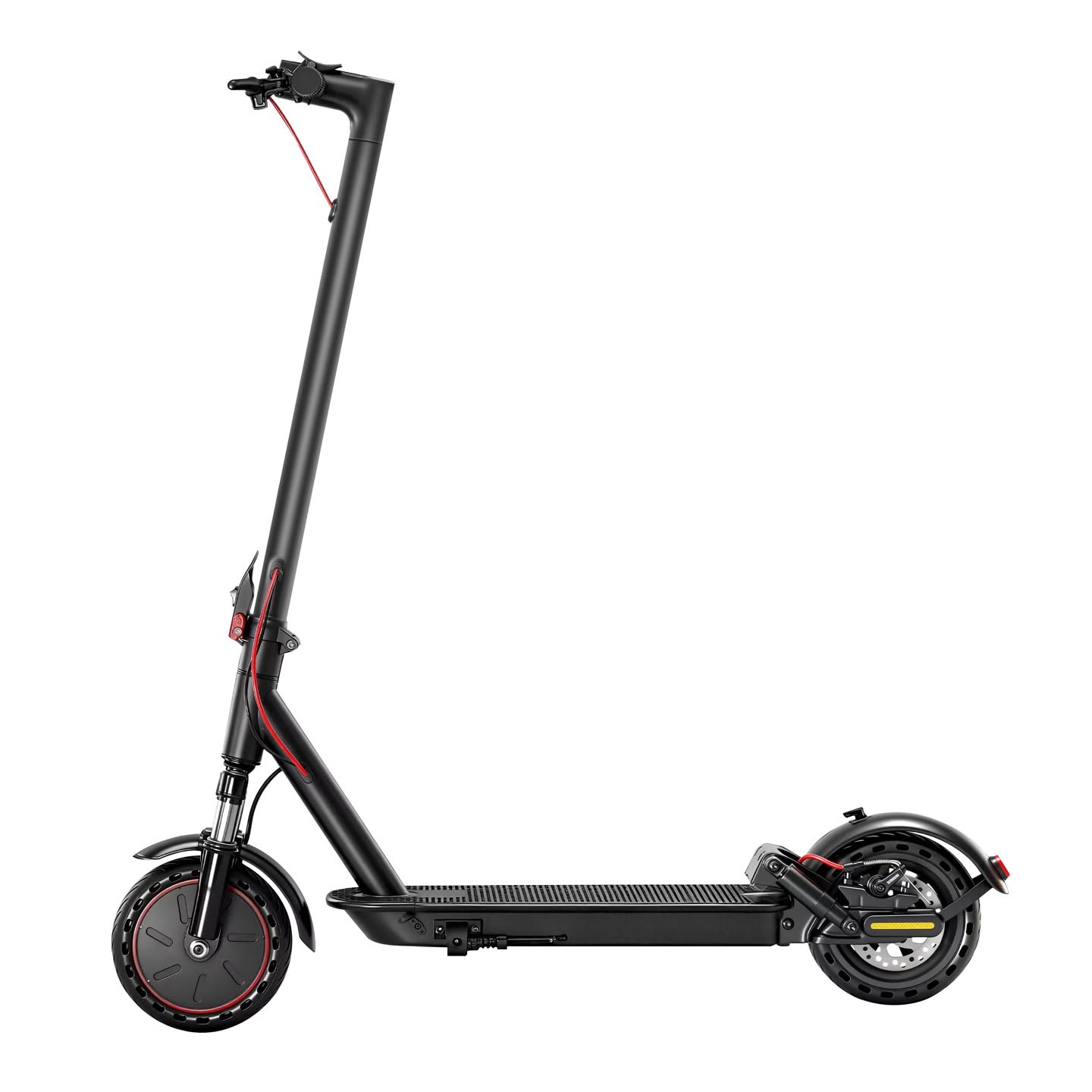 Elmotoren Pro elløbehjul – sideprofil
